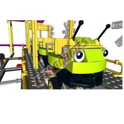 LetsGoRides - Caterpillar (Instructions), 
These assembly instructions allow you to assemble a reproduction of the motorized an