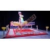 LetsGoRides - Top Scan, 
Motorized reproduction of the fairground attraction "Top Scan" made with Lego bricks. Foldable on 3 tr