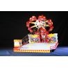 LetsGoRides - SuperStar, 
Motorized reproduction of the fairground attraction 'SuperStar' made with Lego. Foldable on 2 trailer